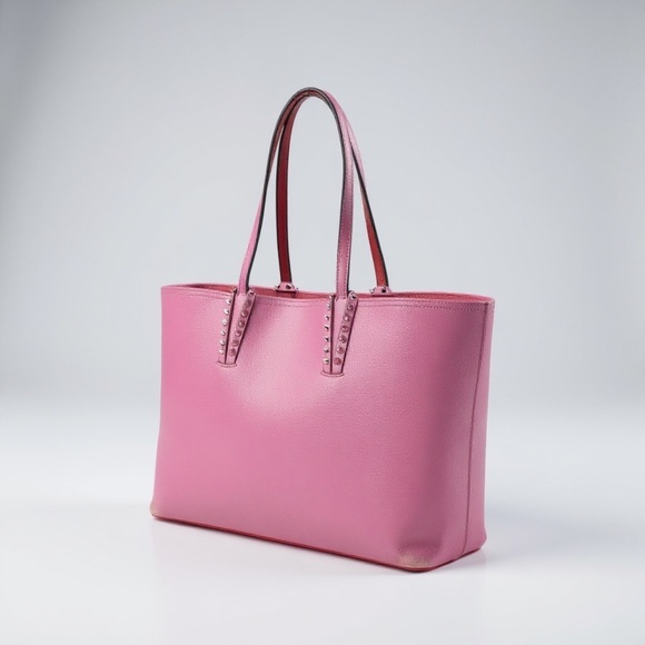 Christian Louboutin Handbags - Christian Louboutin Pink Spike Cabata